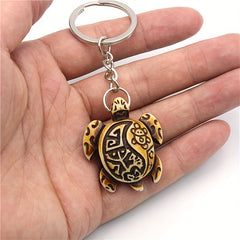 Retro Turtle Keychain Cartoon Pendant Gift Men Women