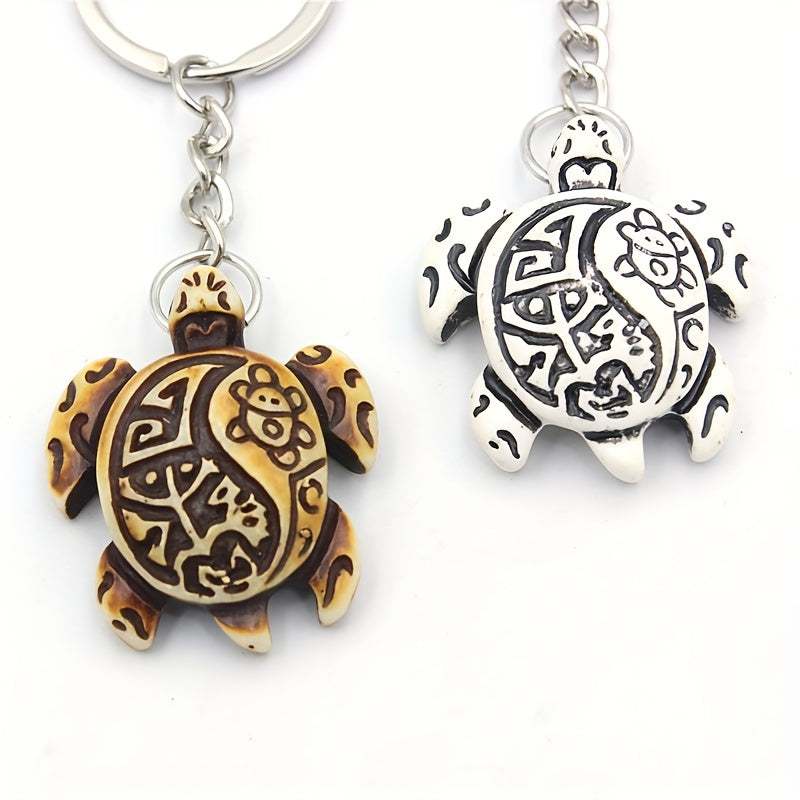 Retro Turtle Keychain Cartoon Pendant Gift Men Women