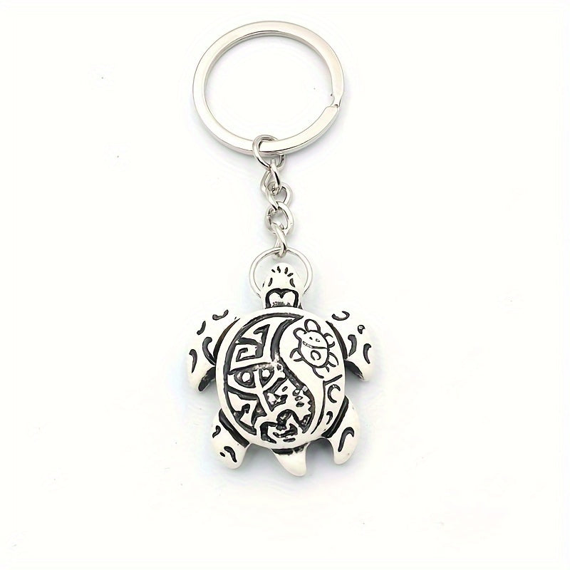 Retro Turtle Keychain Cartoon Pendant Gift Men Women