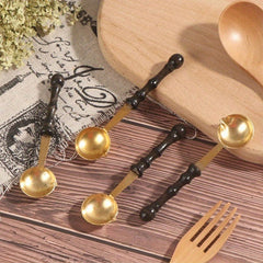 Vintage Lacquer Spoon for Heated Wax Particles