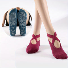 Non Slip Dot Glue Bottom Yoga Socks Floor Socks