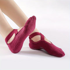 Non Slip Dot Glue Bottom Yoga Socks Floor Socks