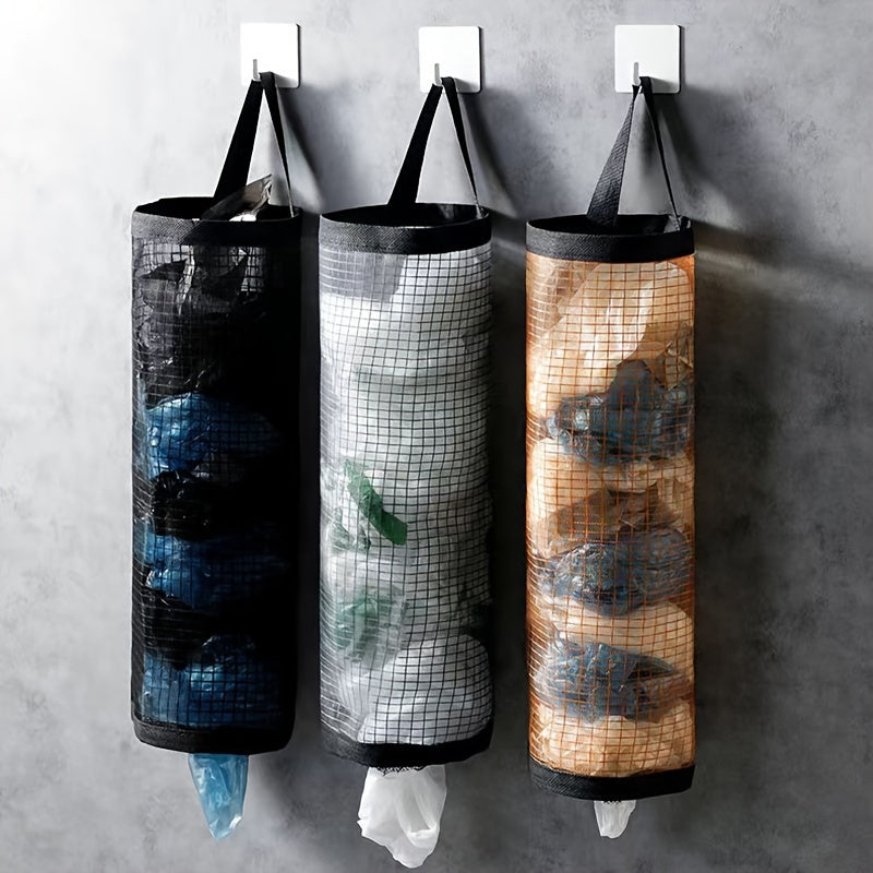 Garbage Bag Wall Hanging Organizer Durable Washable Trash Bag Holder