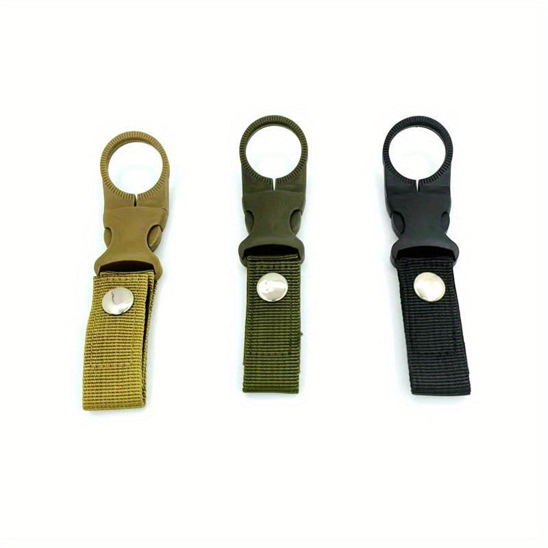 Nylon Webbing Hanging Buckle Bag Water Bottle Clip for Camping