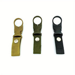 Nylon Webbing Hanging Buckle Bag Water Bottle Clip for Camping