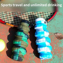 500ml Telescopic Silicone Water Cup Portable Travel Outdoor Sport Bottle