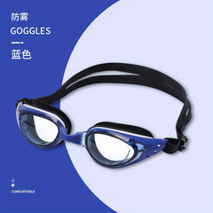 Adjustable Electroplated Anti-fog Swim Goggles for Adults
