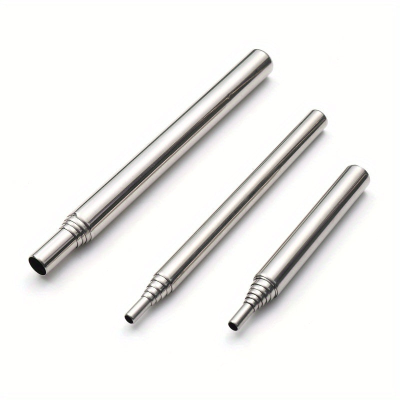 Stainless Steel Retractable Blowpipe for Outdoor Camping