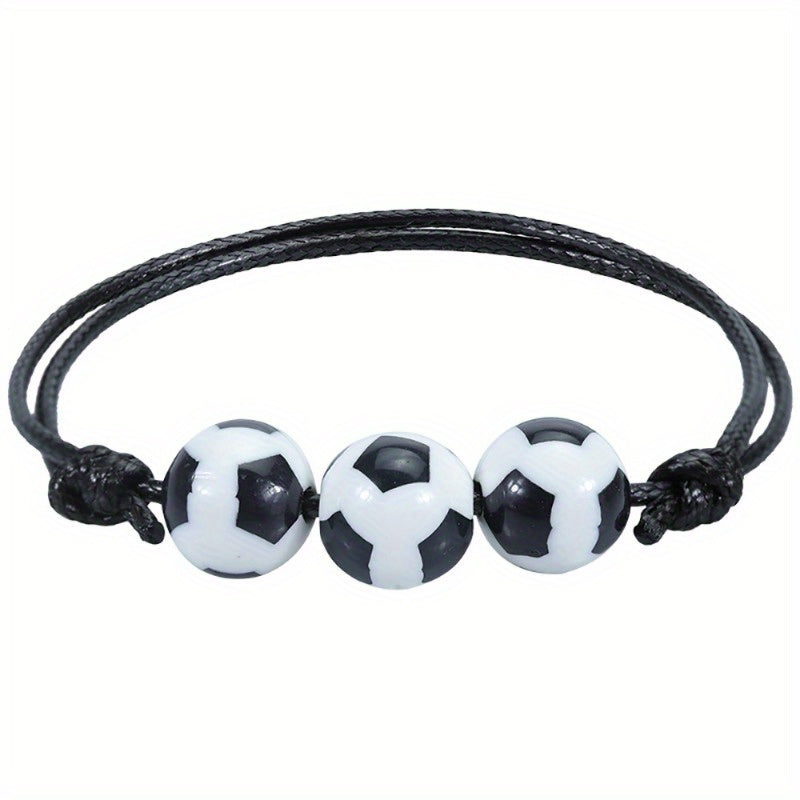 Sports Theme Charm Bracelets Basketball Football Baseball Volleyball Bracelet