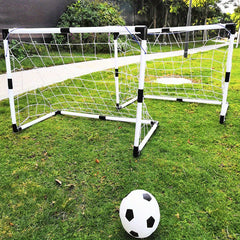 2pcs Plastic Football Goal Soccer Training Equipment Net