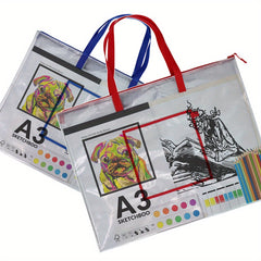 Classroom Bulletin Board Storage Bag - Artwork, Poster, Toy Storage