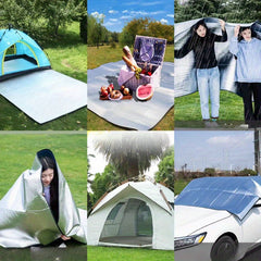 Waterproof Aluminum Foil Picnic Mat for Outdoor Camping