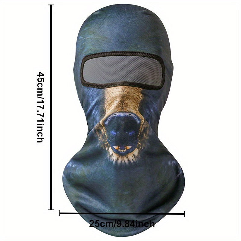 3D Cat Balaclava Mask Windproof Outdoor Full Face Mask