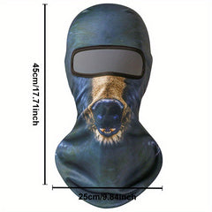 3D Cat Balaclava Mask Windproof Outdoor Full Face Mask