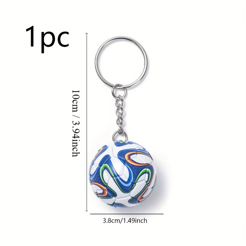 Football Keychain Party Gift Backpack Pendant Bag Charms Birthday Favors