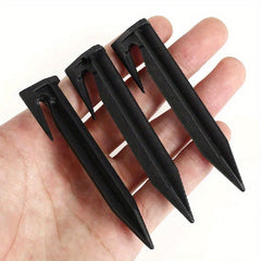 50pcs Camping Tent Stakes Garden Lawn Peg Boundary Ground Nail Spikes