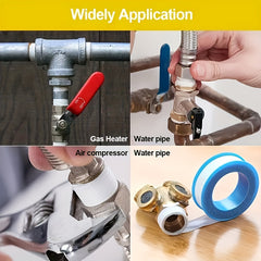 10pcs Raw Tape Water Tape Freeform Paper Tape PTFE Pipe Tape