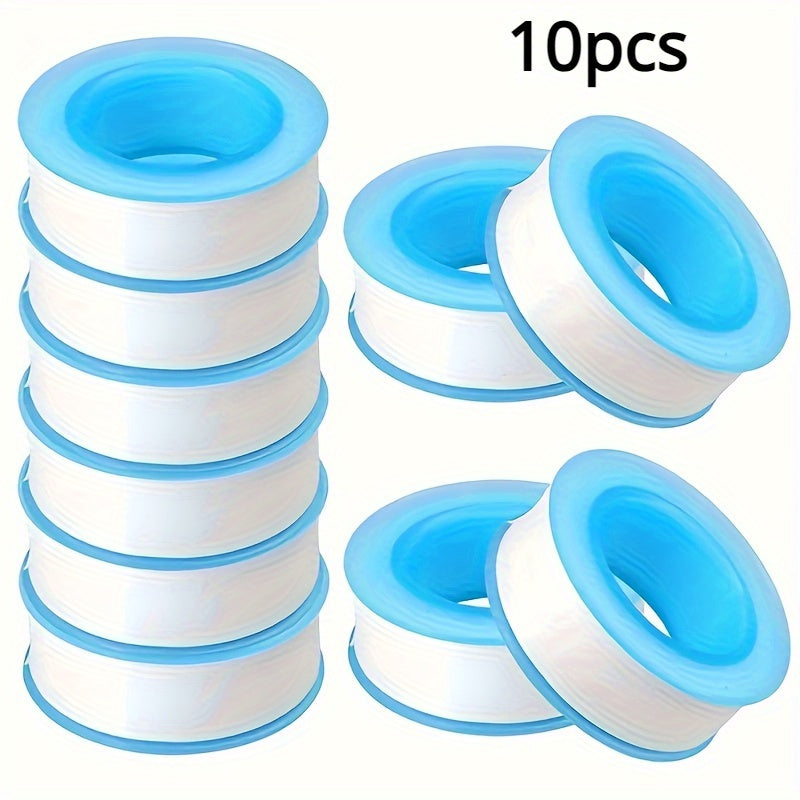 10pcs Raw Tape Water Tape Freeform Paper Tape PTFE Pipe Tape
