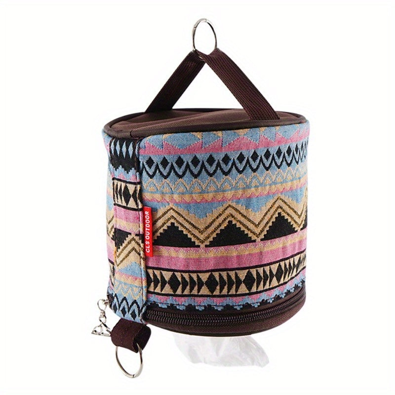 Portable Toilet Paper Holder For Camping & Hiking Tissue Storage Bag