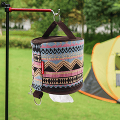 Portable Toilet Paper Holder For Camping & Hiking Tissue Storage Bag