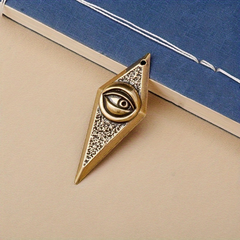 Vintage Devil's Eye Pendant Hip Hop Keychain