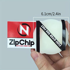 12PCS Silicone Flying Disc Zip Chip Fingertip Mini Flying Disc