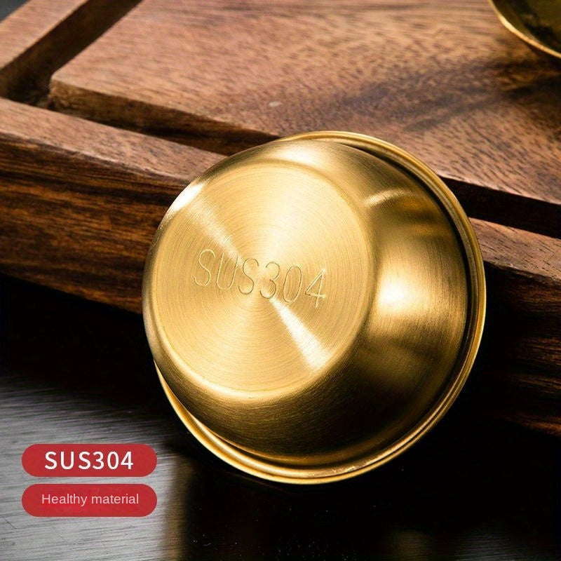 10pcs Stainless Steel Sauce Cup Small Bowl for Dipping Seasoning Storage