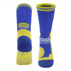 Teen's Mid Calf Sport Socks - Comfy Breathable for Basketball, Running - 1 Pair