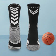 Teen's Mid Calf Sport Socks - Comfy Breathable for Basketball, Running - 1 Pair