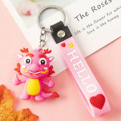 Creative Dragon Keychain Bag Pendant Year Gift