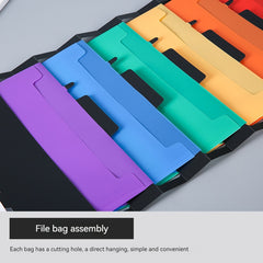 Hanging Rainbow Multicolored Bag For Files
