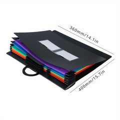 Hanging Rainbow Multicolored Bag For Files
