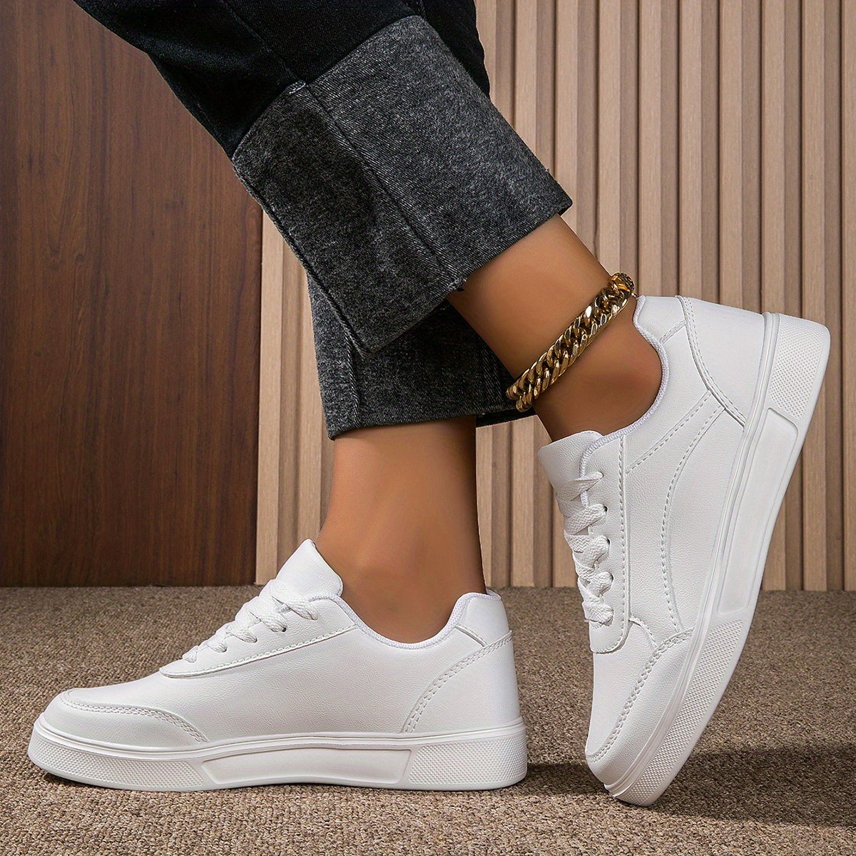 Women's Lightweight Skate Shoes Anti-Slip Outdoor Flats