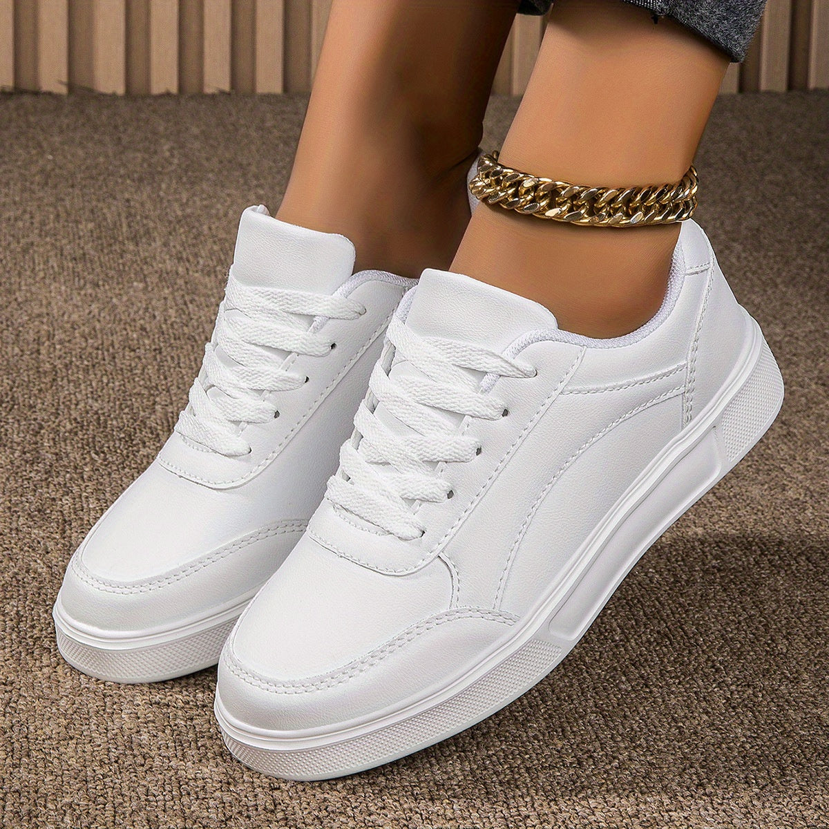 Women's Lightweight Skate Shoes Anti-Slip Outdoor Flats