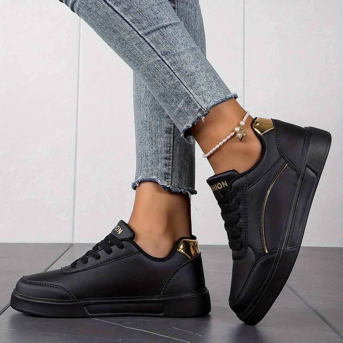 Women's Lightweight Skate Shoes Anti-Slip Outdoor Flats