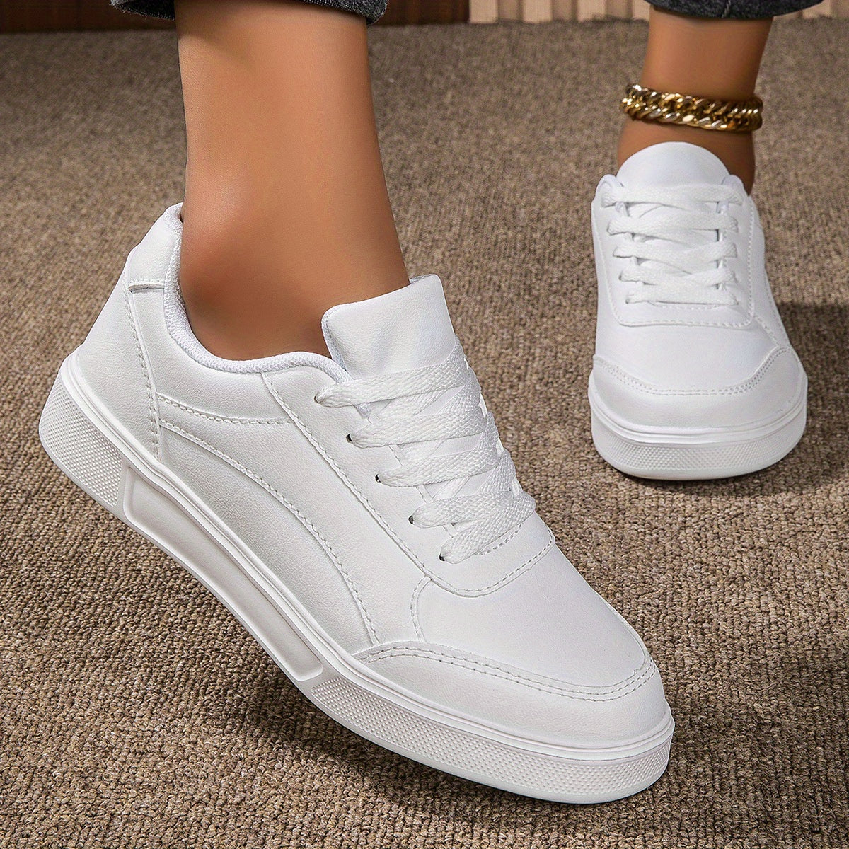 Women's Lightweight Skate Shoes Anti-Slip Outdoor Flats