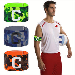 3pcs Multicoloured Captain's Armbands for Football Hockey Rugby