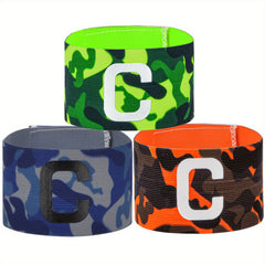 3pcs Multicoloured Captain's Armbands for Football Hockey Rugby