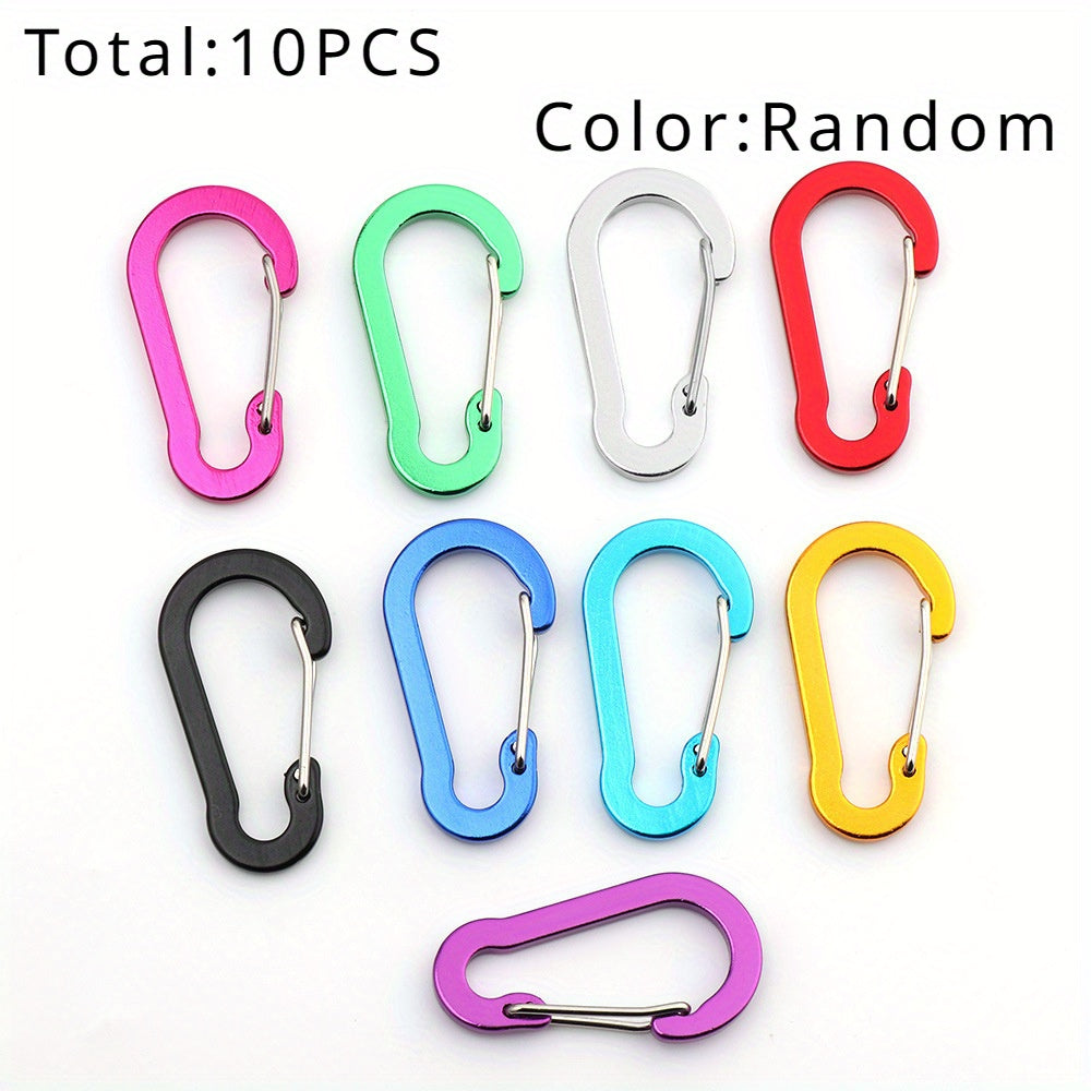Steel Buckle Keychain For Outdoor Activities - Pack of 10