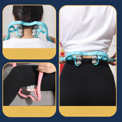 Manual Neck Massager Roller for Neck and Shoulder Massage