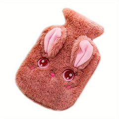 Plush Rabbit Hand Warmer Mini Hot Water Bottle Portable Hand Warmer
