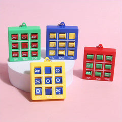 4 Pack Puzzle Keychain Funny Bag Pendant Ornament Gift Men Women