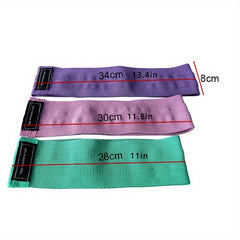 3pcs Yoga Exercise Resistance Bands Fitness Stretching Rope