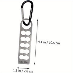 Stainless Steel Tent Peg Organizer Camping Spike Holder
