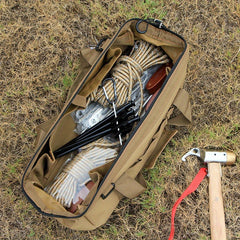 Stainless Steel Tent Peg Organizer Camping Spike Holder