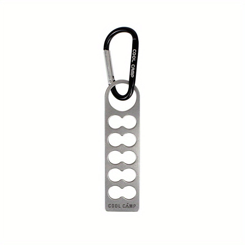 Stainless Steel Tent Peg Organizer Camping Spike Holder