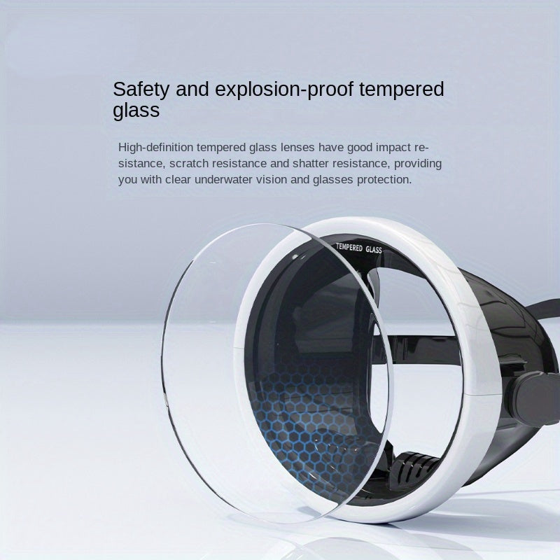 Panoramic Snorkeling Mask Anti-fog Diving Goggles