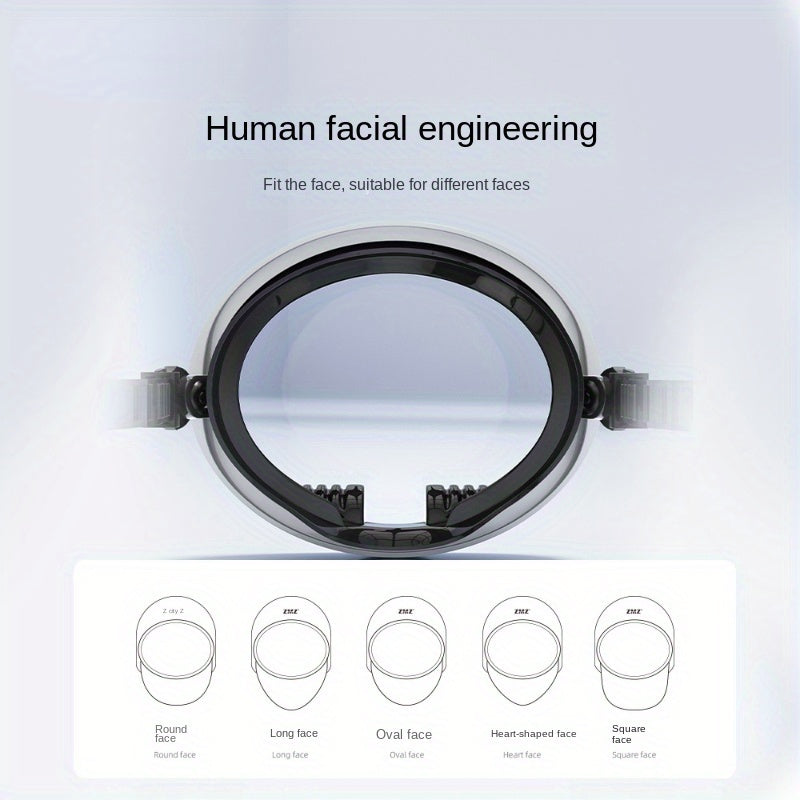 Panoramic Snorkeling Mask Anti-fog Diving Goggles