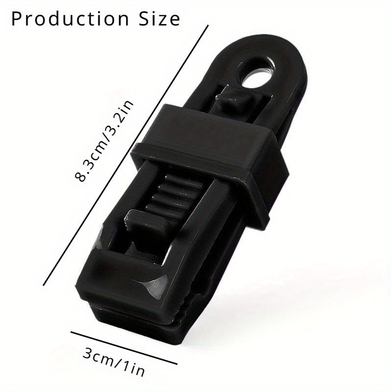 4pcs Wind Rope Clamps for Outdoor Camping