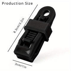 4pcs Wind Rope Clamps for Outdoor Camping